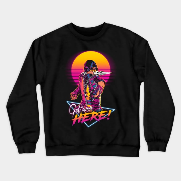 Get over here! Crewneck Sweatshirt by ddjvigo